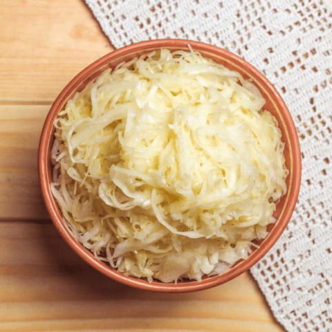 homemade sauerkraut